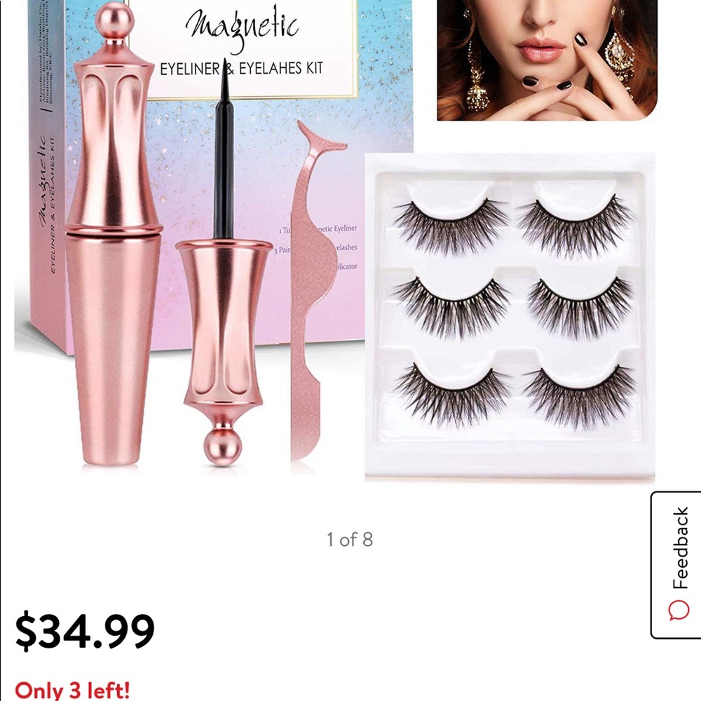 Magnetic eyelashes